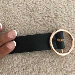 gold accent belt